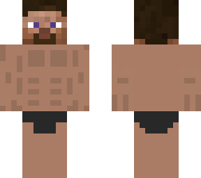 steve with rizz | Minecraft Skin