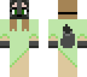 jade. my minecraft oc (fixed)