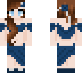 lady in blue