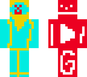 many headed person