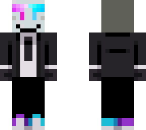 my youtuber skin in sute with glasses
