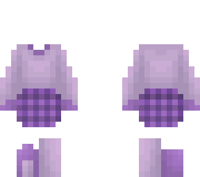 purple plaid ~ ob