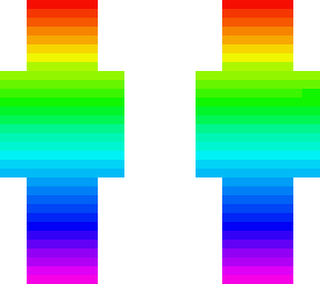 rainbow skin