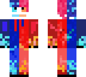red blue guy