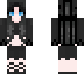 black emo girl