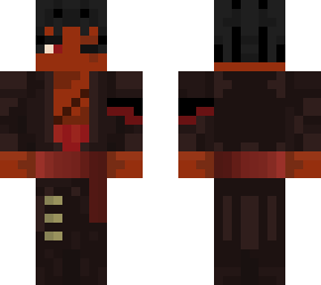 black zoro, red coloring