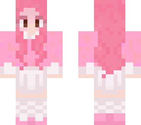 cozy pink girl oc