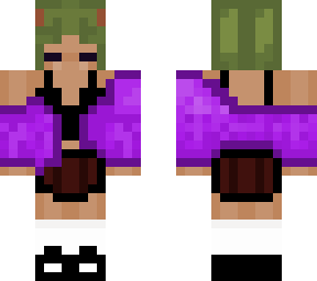 green hair ram girl