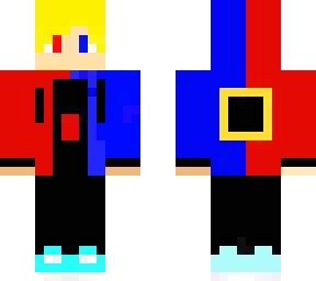 red blue boy