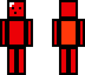 red catoony charackter