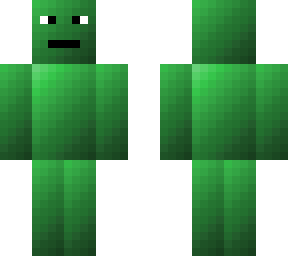 [fixed] green(with face)