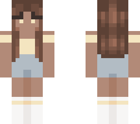~summer girl w/ brown hair~