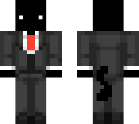 black cat in a suit <3