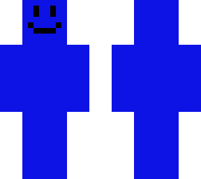 blue man