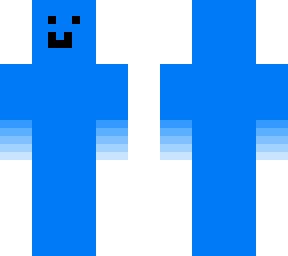 blue with fading hands