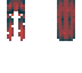 dull teal red hair base