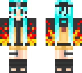 naruto girl (version azul y rojo)