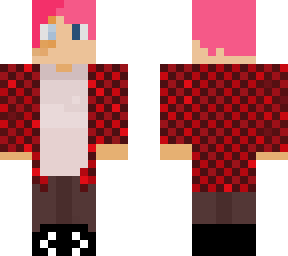 ortho with pink hair
