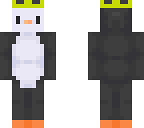 penguin with crown