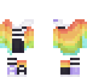-~' over the rainbow '~- base - jacket with short sleeved top and long socks