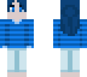 blue girl