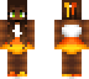 cute candy corn girl