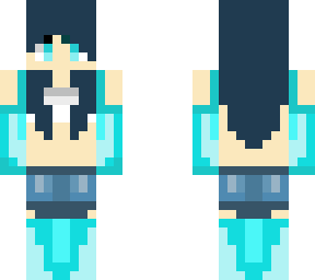 cyan girl