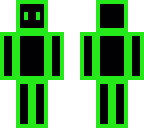 darkened green