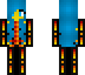female - fire skeleton - october theme