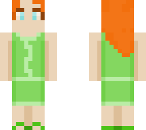 green dress girl