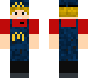 McDonalds Worker | Minecraft Skin