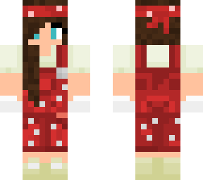 mooshroom girl - mushroom farmer (collab with lucyplaysgames)