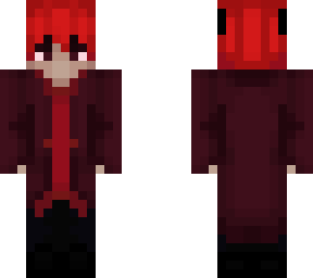 nos 2023 halloween v5 side horns, red eyes, red hair
