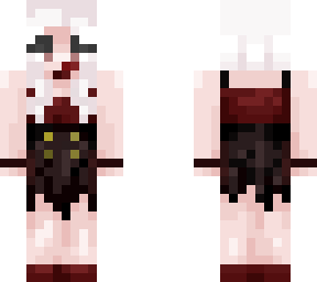 vampire lady - skintober 1