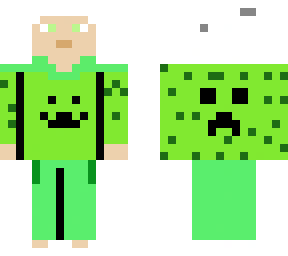 Green Shirt guy Minecraft Skin