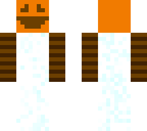 happy snow golem