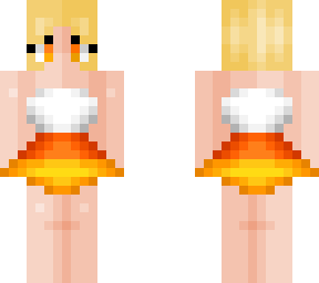 the candy corn princess!!