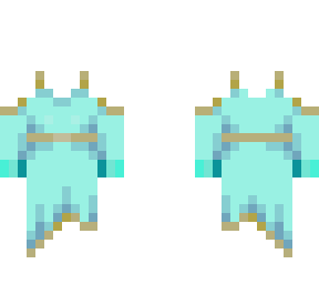 aqua dress