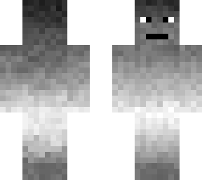 black white