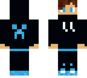 black n’ blue hood #152