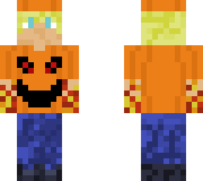 boy with pumpkin shirt