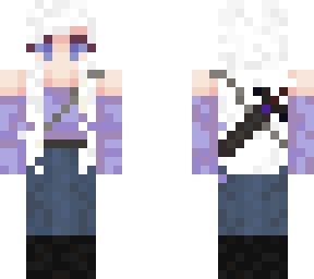 cool girl with sword