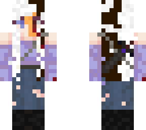 cool girl with sword but creepy