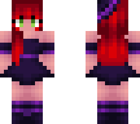 cute redhead witch