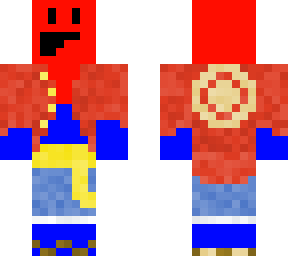 luffy red & blue(pirate