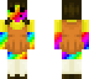 slime multicolore est une poupee