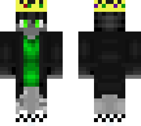 bean enderian skin w/ trenchcoat and crown