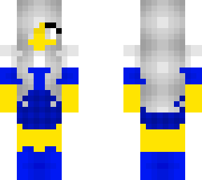 female - blue team - bedwars