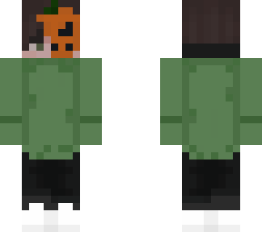 half pumpkin green