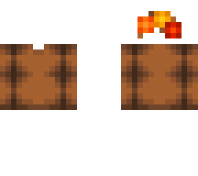 ob - autumn brown sweater w/ fall flowers